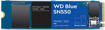 .M.2 NVMe SSD    250GB WD  Blue SN550 [PCIe 3.0 x4, R/W:2400/950MB/s, 170/135K IOPS, TLC BiCS3]