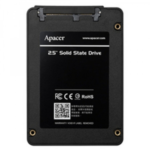 2.5" SATA SSD  480GB   Apacer "AS340X" [R/W:550/520MB/s, 87/80K IOPS, 3D NAND], Retail