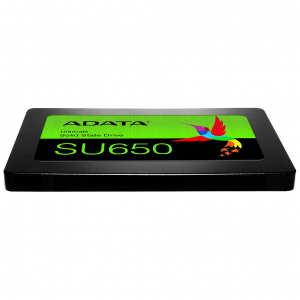 2.5" SATA SSD   256GB  ADATA Ultimate SU650 [R/W:520/450MB/s, 40K/75K IOPS, MK/SMI, 3D-NAND TLC]