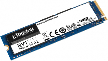 .M.2 NVMe SSD   500GB  Kingston  NV1 [PCIe 3.0 x4, R/W:2100/1700MB/s, 120TBW, 3D-NAND TLC]