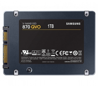 2.5" SATA SSD 1.0TB   Samsung   870  QVO "MZ-77Q1T0BW" [R/W:560/530MB/s, 98/88K IOPS, MJX, 4bit MLC]