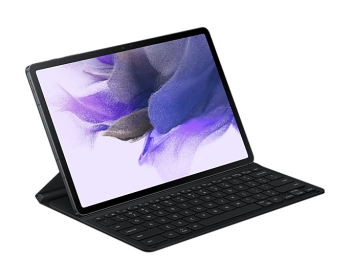 Book Cover Keyboard Slim Tab S7+ / S7 FE / S8+, Black