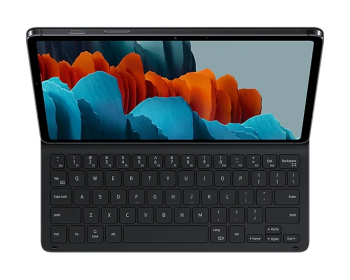 Book Cover Keyboard Slim Tab S7 / S8 Black.