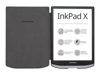Case Cover PocketBook 1040, Deep Black, for PB InkPad X