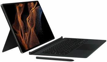 Book Cover Keyboard Tab S8 Ultra, Black