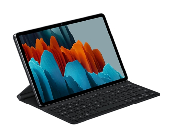 Book Cover Keyboard Slim Tab S7 / S8 Black.