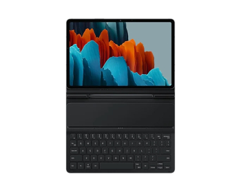 Book Cover Keyboard Slim Tab S7 / S8 Black.