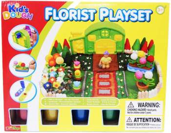 Kid's Dough Florist Playset