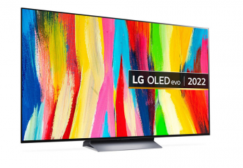 65" OLED SMART TV LG OLED65C24LA, Perfect Black, 3840 x 2160, webOS, Black