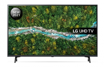 65" LED TV LG 65UP77006LB, Black (3840x2160 UHD, SMART TV, DVB-T2/C/S2)