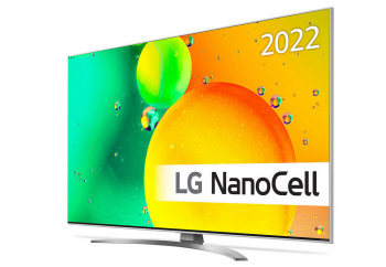43" LED SMART TV LG 43NANO786QA, Nanocell, 3840 x 2160, webOS, Gray