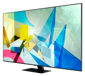 50" LED TV Samsung QE50Q80TAUXUA, Silver (3840x2160 UHD, SMART TV, PQI 3800Hz, DVB-T/T2/C/S2)