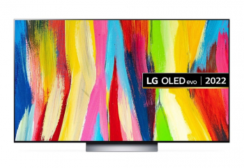 77" OLED TV LG OLED77C24LA, Black (3840x2160 UHD, SMART TV, DVB-T2/C/S2)