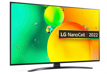 43" LED SMART TV LG 43NANO766QA, Nanocell, 3840 x 2160, webOS, Black