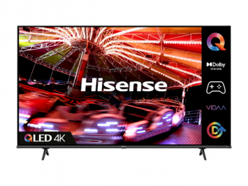 50" LED SMART TV Hisense 50E7HQ, QLED, 3840x2160, VIDAA OS, Gray