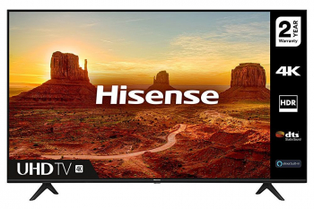 55" LED TV Hisense H55A7100F, Black (3840x2160 UHD, SMART TV, PCI 1600Hz, DVB-T/T2/C/S2)