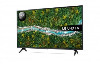 43" LED TV LG 43UP77006LB, Black (3840x2160 UHD, SMART TV, DVB-T2/C/S2)