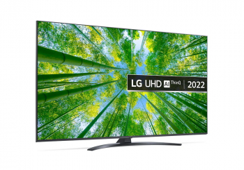 55" LED SMART TV LG 55UQ81006LB, Real 4K, 3840 x 2160, webOS, Black