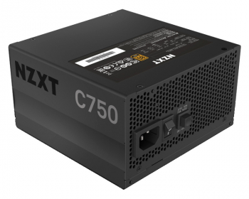 Power Supply ATX 750W NZXT C750, 80+ Gold, 120 mm fan, Zero RPM Fan mode, Active PFC, Full Modular