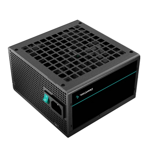Power Supply ATX 750W Deepcool PF750, 80+, Active PFC,  Black Flat Cables, 120 mm silent fan