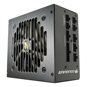 Power Supply ATX 750W Cougar GEX 750, 80+ Gold, 120mm,Full Modular, Flat Cables,Zero noise up to 40%
