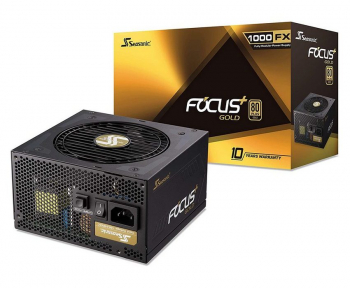  Power Supply ATX1000W Seasonic Focus GX-1000 80+ Gold, ATX 3.0, 120mm, Full Modular, S3FC