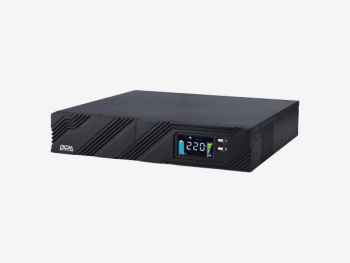 UPS PowerCom SPR-2000, 2000VA/1600W,Tower/Rack,Smart Line Int.,Sinewave,LCD,AVR,USB, 8xIEC C13+1xC19