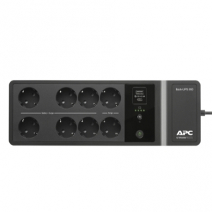 APC Back-UPS BE850G2-RS 850VA/520W, 230V, RJ-45, 1*USB-C, 1*USB-A charging port, 8*Schuko Sockets