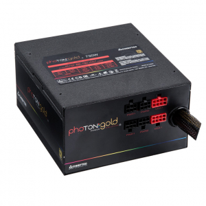 Power Supply ATX 750W Chieftec PHOTON GOLD GDP-750C-RGB, 80+ Gold, Modular, Active PFC, 140mm, RGB