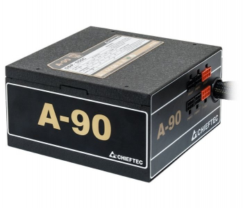 Power Supply ATX 750W Chieftec A-90 GDP-750C, 80+ Gold, Active PFC, 140mm silent fan, Modular Cable