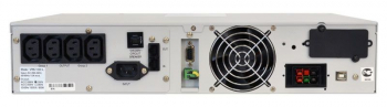 UPS PowerCom VGD-2000RM 2000VA/1400W, On-Line, LCD,AVR,RJ45,USB,RS232,SNMP, 4xIEC, Ext. batt. conn