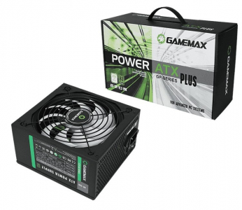 Power Supply ATX 550W GAMEMAX GP-550, 80+ Bronze, Active PFC, 140mm Ultra Silent Fan