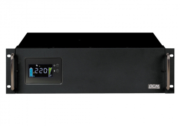 UPS PowerCom KIN-2200AP 2200VA/1760W, Rack 3U, Line Interactive,LCD, AVR, USB, RJ45, 8xIEC C13 