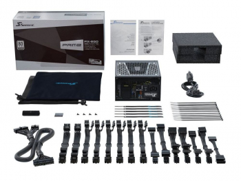  Power Supply ATX 850W Seasonic Prime PX-850 80+ Platinum, 135mm, Full Modular, Fanless until 40%