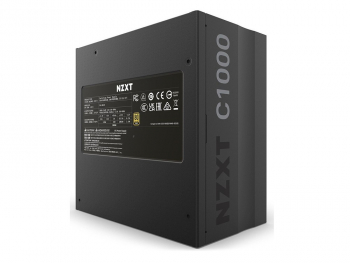 Power Supply ATX 1000W NZXT C1000, 80+ Gold, 135 mm fan, Zero RPM Fan mode, Full Modular