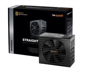 Power Supply ATX 750W be quiet! STRAIGHT POWER 11, 80+ Gold, 135mm fan, LLC+SR+DC/DC, Full Modular