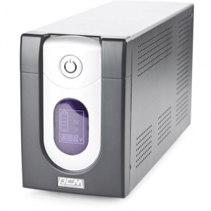 UPS PowerCom IMD-1000AP 1000VA/550W Line Interactive, AVR, LCD, RJ45/RJ11, USB, 3xSchuko Sockets