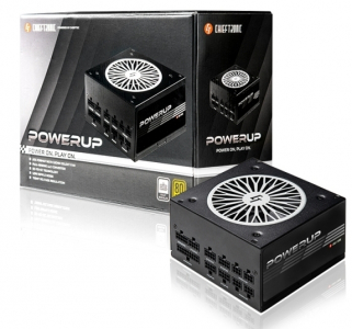Power Supply ATX 750W Chieftec PowerUP GPX-750FC, 80+ Gold, 120mm, Fully modular, FB LLC+DC-DC
