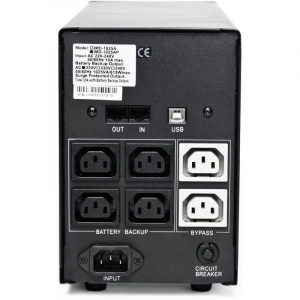 UPS PowerCom IMD-3000AP 3000VA/1800W Line Interactive, AVR, LCD, RJ45/RJ11, USB, 6xIEC Sockets