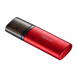  16GB USB3.1 Flash Drive  Apacer "AH25B", Sunrise Red, Matte Metal, Classic Cap (AP16GAH25BR-1)