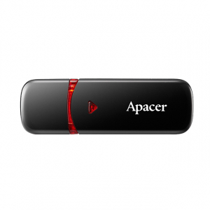  32GB USB2.0 Flash Drive  Apacer "AH333", Black, Classic Cap (AP32GAH333B-1)