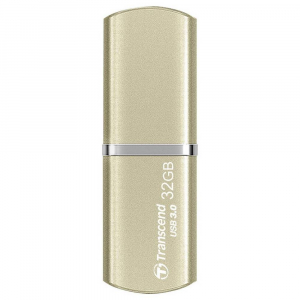  32GB USB3.1 Flash Drive Transcend "JetFlash 820", Gold, Metal Case, Luxury Design (R/W:90/25MB/s)