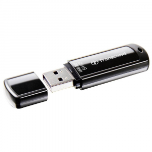  64GB USB3.1 Flash Drive Transcend "JetFlash  700", Black, Classic Cap (R/W:90/30MB/s)