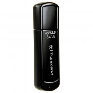  64GB USB3.1 Flash Drive Transcend "JetFlash  700", Black, Classic Cap (R/W:90/30MB/s)