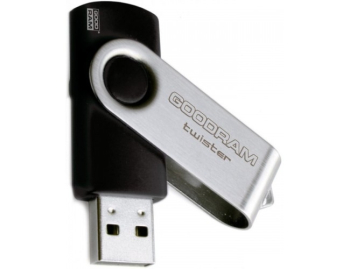 Флешка GOODRAM Twister (UTS2-0640K0R11) FLASHDRIVE 64GB USB 3.0  Black