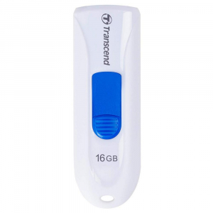  16GB USB3.1 Flash Drive Transcend "JetFlash  790", White, Slider (R/W:90/20MB/s)