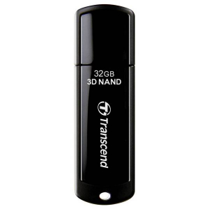  32GB USB3.1 Flash Drive Transcend "JetFlash 280T", Black, Endurance 3D NAND (R/W:140/40MB/s) Bulk