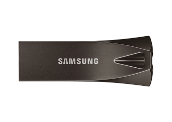  64GB USB3.1 Flash Drive Samsung Bar Plus "MUF-64BE4/APC", Grey, Metal Case (R:200MB/s)