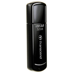  32GB USB3.1 Flash Drive Transcend "JetFlash  700", Black, Classic (R/W:90/20MB/s)