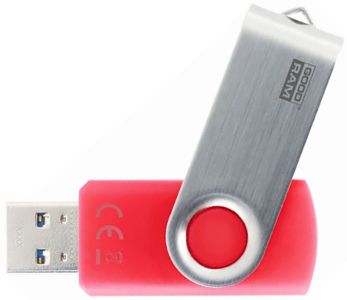 16Gb  USB3.0  GoodRAM  UTS3 TWISTER Red  (Read 60 MByte/s